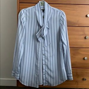 Banana Republic Tie-Neck Blouse